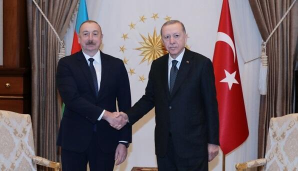 Əliyevlə Ərdoğanın təkbətək görüşü başladı